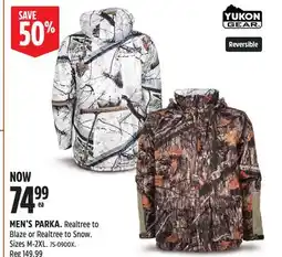 Canadian Tire Yukon Gear MEN'S PARKA offer