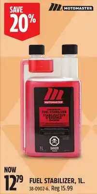 Canadian Tire Motomaster FUEL STABILIZER offer