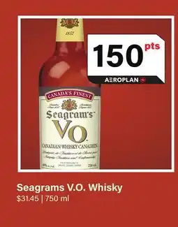 LCBO Seagrams V.O. Whisky offer