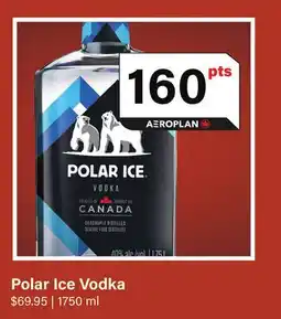 LCBO Polar Ice Vodka offer