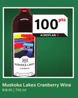 LCBO Muskoka Lakes Cranberry Wine offer