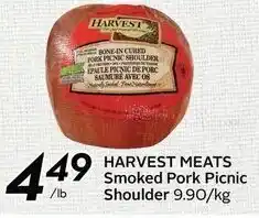 Safeway Smoked Pork Picnic Shoulder offer