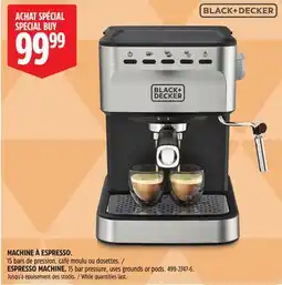 Canadian Tire ESPRESSO MACHINE offer