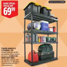 Canadian Tire Gracious Living HEAVY-DUTY RACK offer