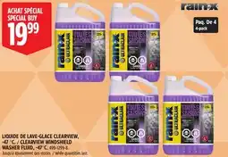 Canadian Tire CLEARVIEW WINDSHIELD WASHER FLUID, -47°C offer