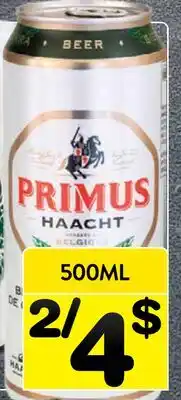 Supermarché PA BIÈRE PRIMUS | Beer offer