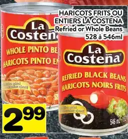 Supermarché PA HARICOTS FRITS OU ENTIERS LA COSTENA offer