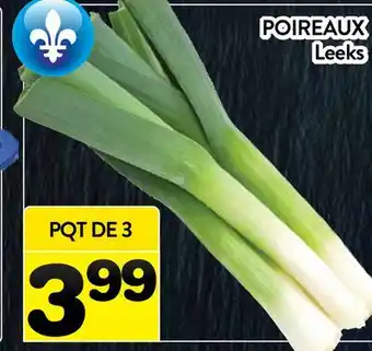 Supermarché PA POIREAUX | Leeks offer