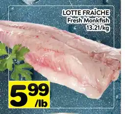 Supermarché PA LOTTE FRAÎCHE offer