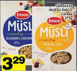 Supermarché PA CÉREALES MUESLI EMCO | EMCO Cereals offer