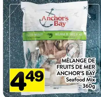 Supermarché PA MÉLANGE DE FRUITS DE MER ANCHOR'S BAY | Seafood Mix offer