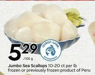 Safeway Jumbo Sea Scallops offer