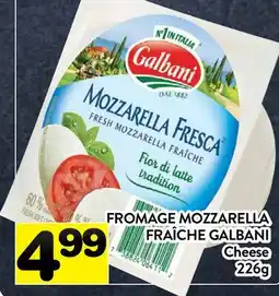 Supermarché PA FROMAGE MOZZARELLA FRAÎCHE GALBANI offer