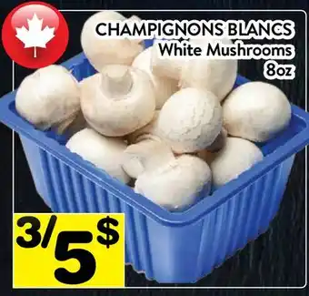 Supermarché PA CHAMPIGNONS BLANCS | White Mushrooms offer