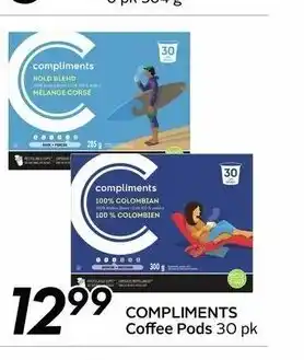 Safeway Compliments Coffee Pods offer