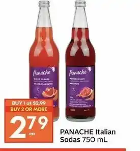 Safeway Panache Italian Sodas offer