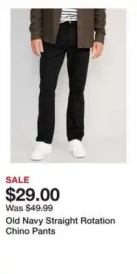 Old Navy Old Navy Straight Rotation Chino Pants offer
