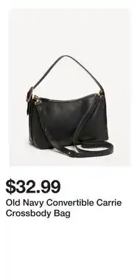 Old Navy Old Navy Convertible Carrie Crossbody Bag offer