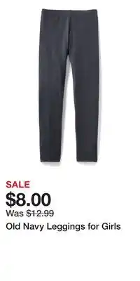 Old Navy Old Navy Leggings for Girls offer