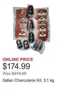 Costco Italian Charcuterie Kit, 3.1 kg offer