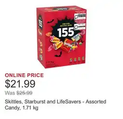 Costco Skittles, Starburst and LifeSavers - Assorted Candy, 1.71 kg offer