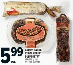 Metro Crown babka, rogalach or puff pastry offer