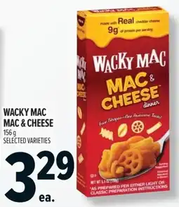 Metro Wacky mac mac & cheese offer
