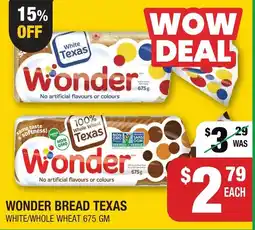 Iqbal Foods Wonder bread texas offer