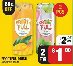 Iqbal Foods Frootful drink offer