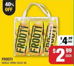 Iqbal Foods Frooti mango drink offer