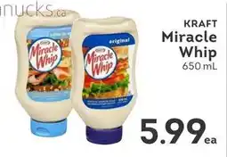 IGA Kraft miracle whip offer