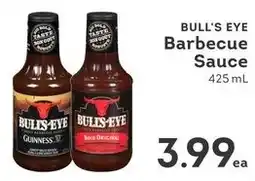 IGA Bull's eye barbecue sauce offer