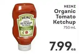 IGA Heinz organic tomato ketchup offer
