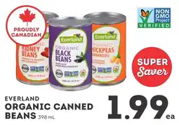 IGA Everland organic canned beans offer