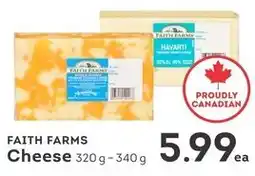 IGA Faith farms cheese offer