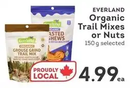 IGA EVERLAND Organic Trail Mixes or Nuts offer