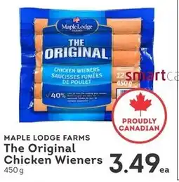 IGA Maple lodge farms the original chicken wieners offer