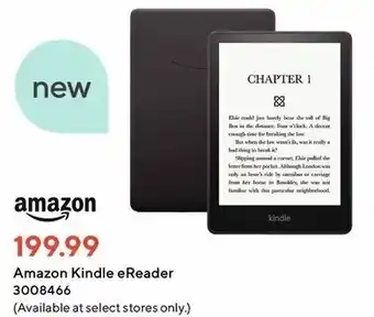 Staples Amazon Kindle eReader offer