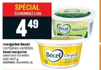Provigo Margarine Becel offer