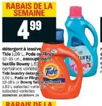 Provigo Détergent à lessive Tide offer