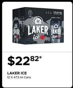 The Beer Store LAKER ICE offer