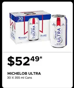 The Beer Store MICHELOB ULTRA offer