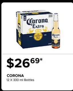 The Beer Store CORONA offer