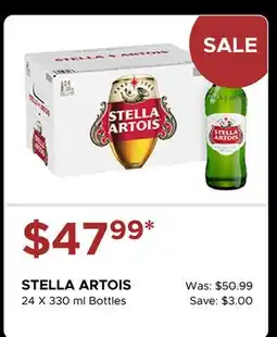 The Beer Store STELLA ARTOIS Bottles offer