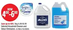 Canadian Tire Selected Household Cleaners and Odour Eliminators offer
