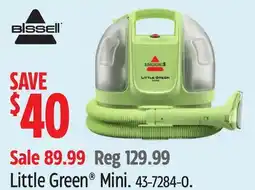 Canadian Tire BISSELL Little Green Mini offer