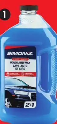 Canadian Tire SIMONIZ 2-in-1 Car Wash & Wax, 1.89 L offer