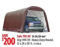 Canadian Tire Heavy-Duty Round, 12 x 24 x 10´ h offer