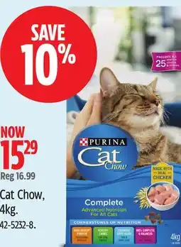 Canadian Tire Purina Cat Chow offer