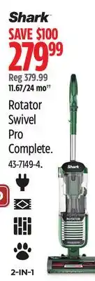 Canadian Tire Shark Rotator Swivel Pro Complete offer